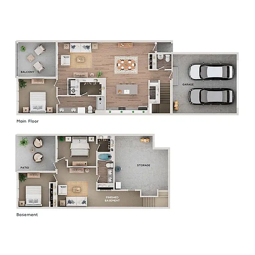 Floor plan D1 Glenwood