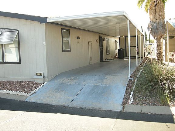 covered 2 car driveway