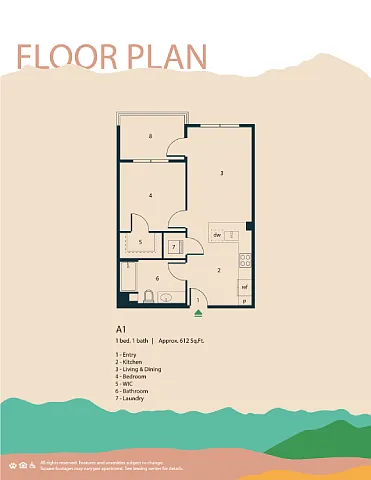 Floor plan A1