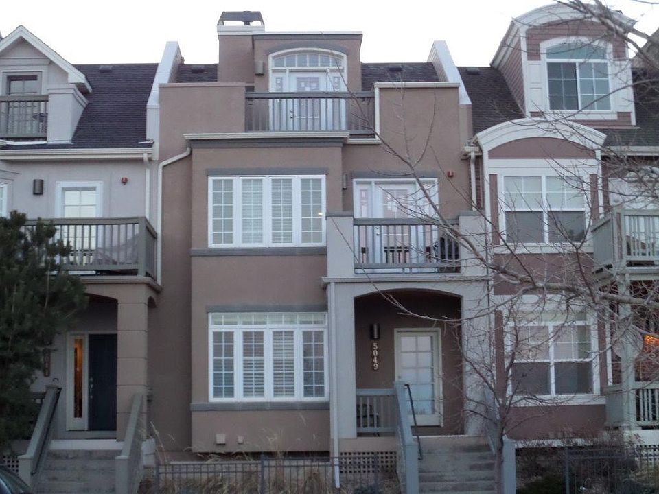 front of townhouse