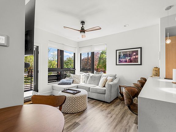2nd floor- Living Room with views to the east and south