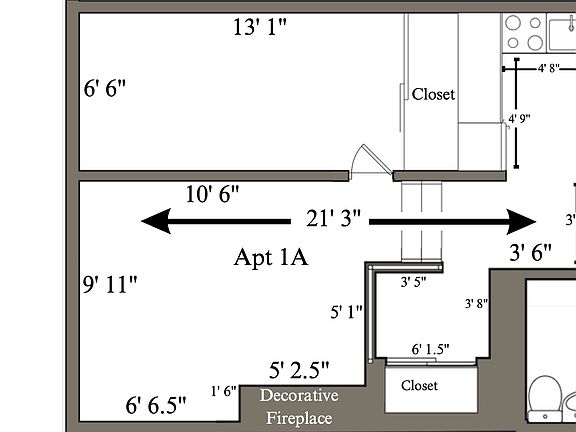2nd image of 70 W 82nd St APT 1A