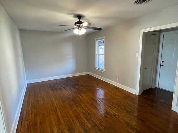 Living room Front door to the right.