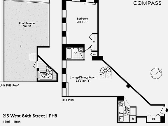 2nd image of 215 W 84th St Penthouse 8