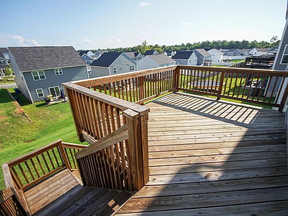 Sundeck and backyard
