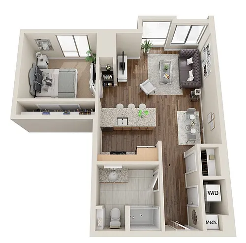 Floor plan AA3