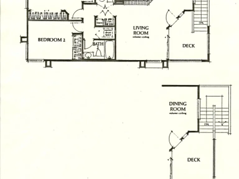 Floor layout of the unit