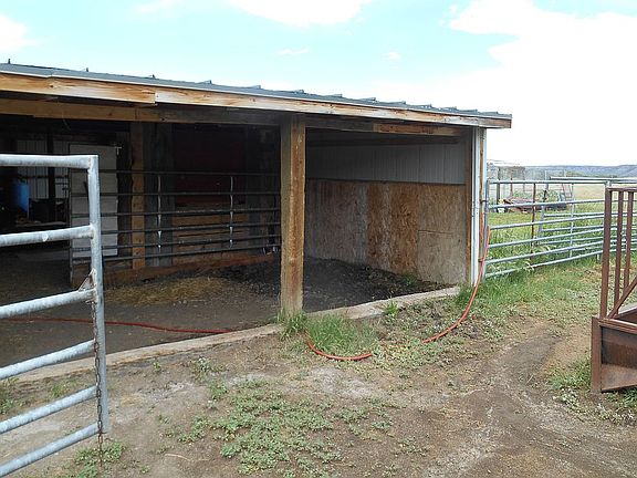 Loafing shed