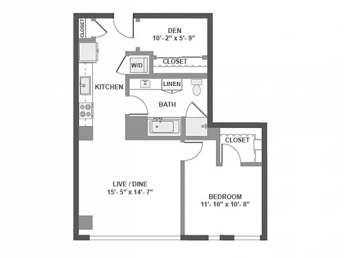 Floor plan A4DP