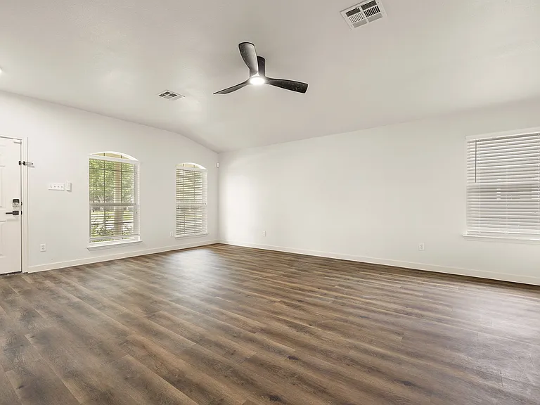 Large open living room