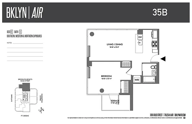 Rented by Bklyn Gold Leasing Office | media 30