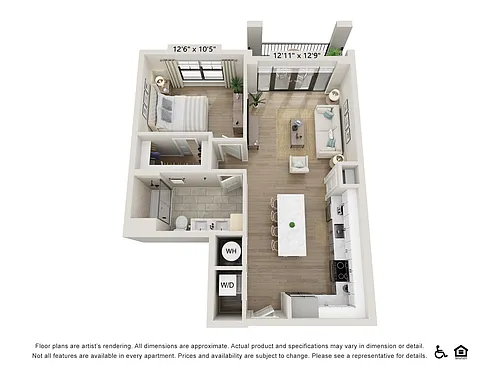 Floor plan Portofino - L