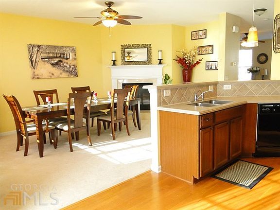 Kitchen with View of Dining