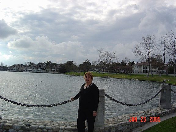 The South Lake which is a quarter mile away