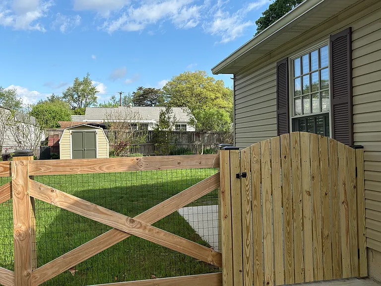 Fenced Yard