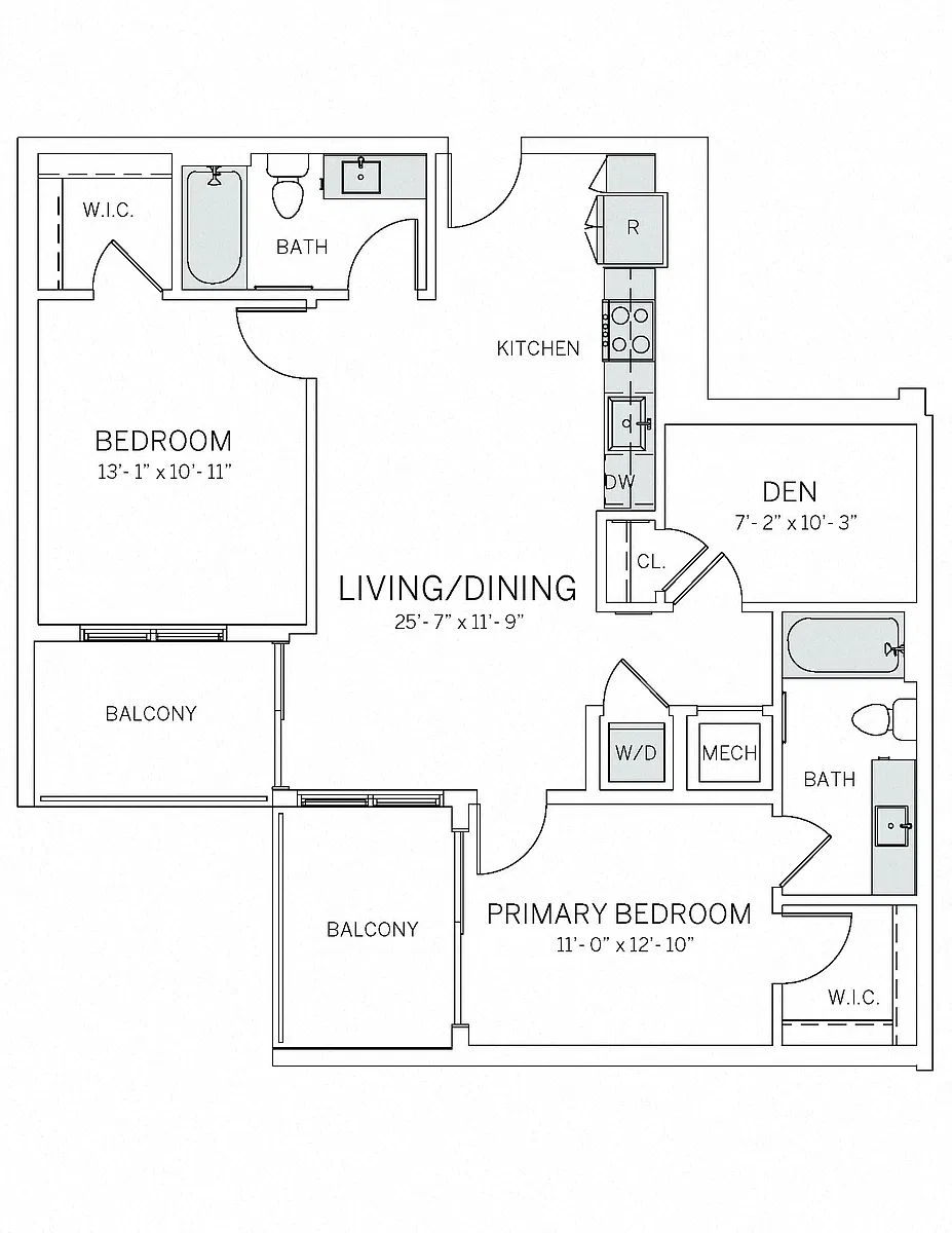 Floor plan B07W