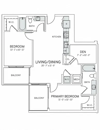 Floor plan B07W
