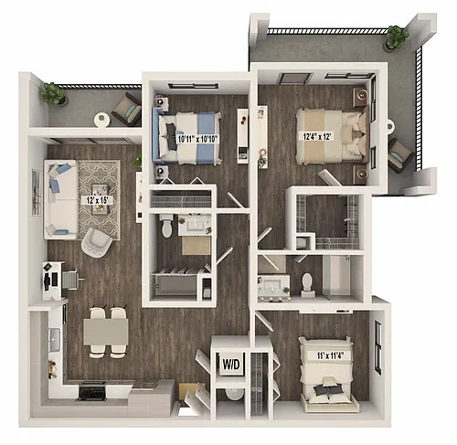 Floor plan Caspian