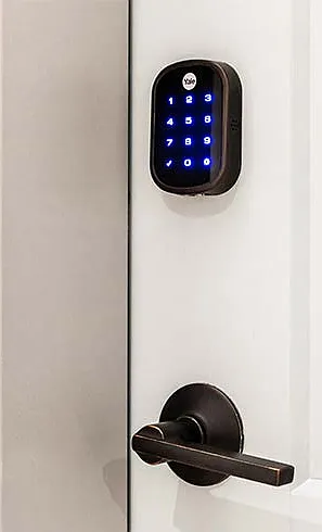 Control the temperature without getting up and never fumble for your keys again. Smart home tech available in every home!