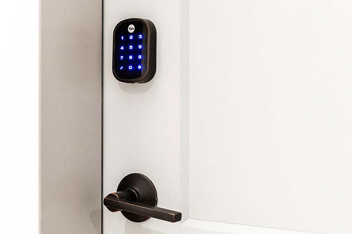 Control the temperature without getting up and never fumble for your keys again. Smart home tech available in every home!