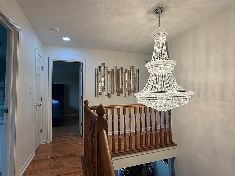 View from the second floor hallway