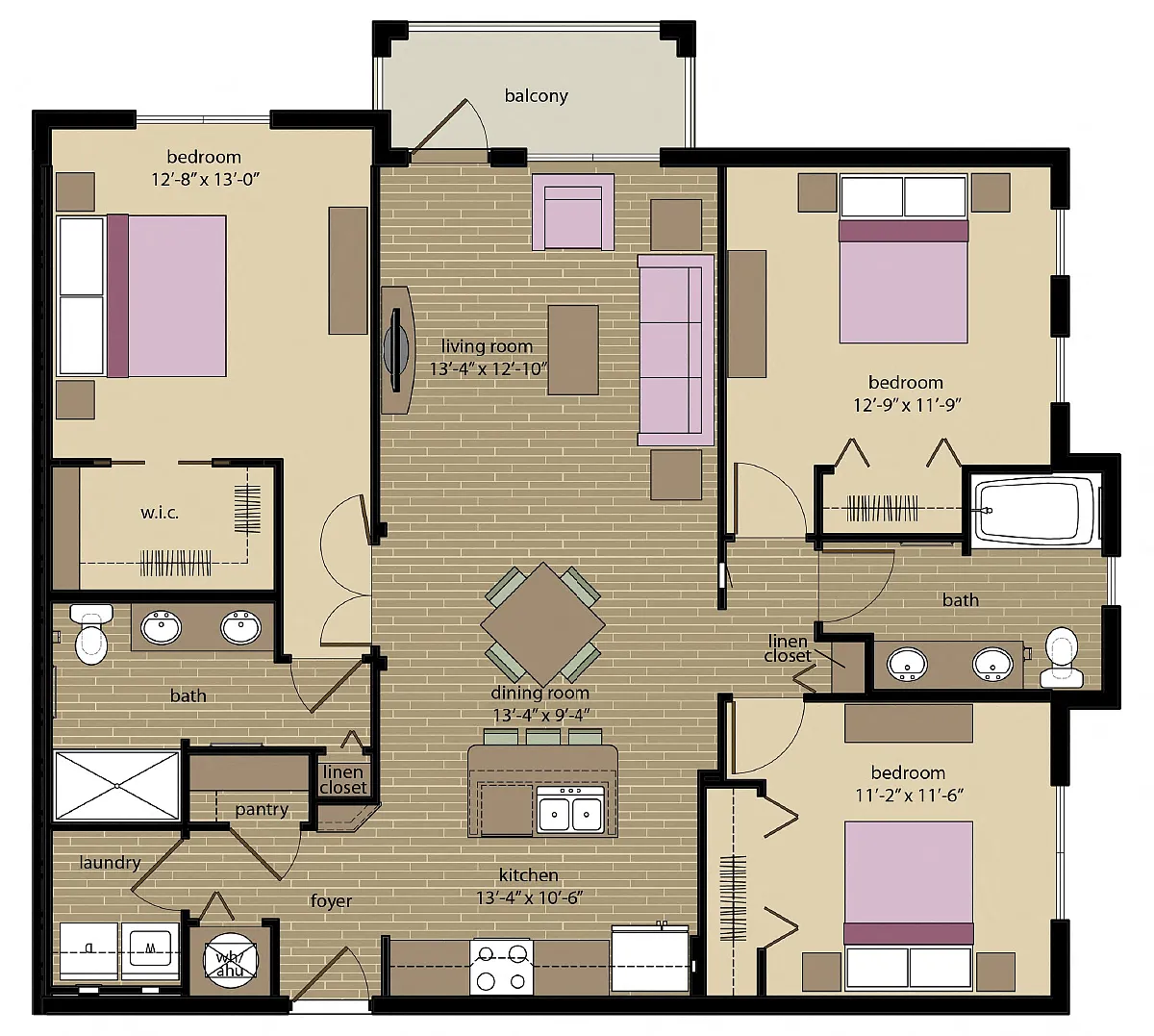 Floor plan Manhattan