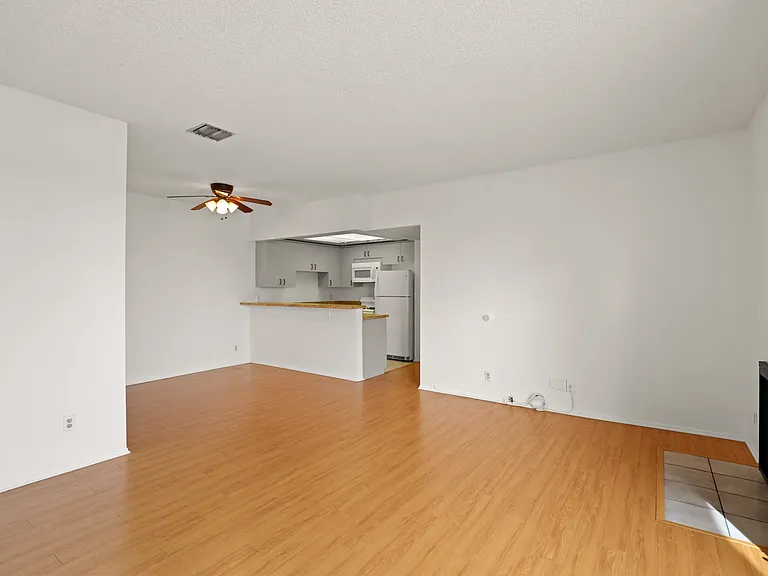 Open-Concept Kitchen, Dining, and Living Room Areas