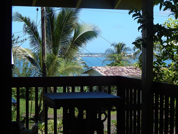 View from dining room