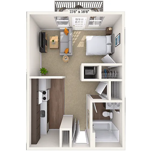 Floor plan The Rose