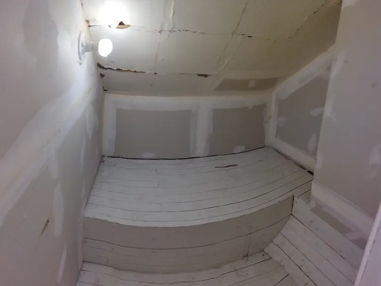 Storage closet on 2nd floor.