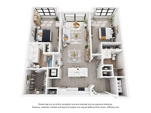 Floor plan Milan