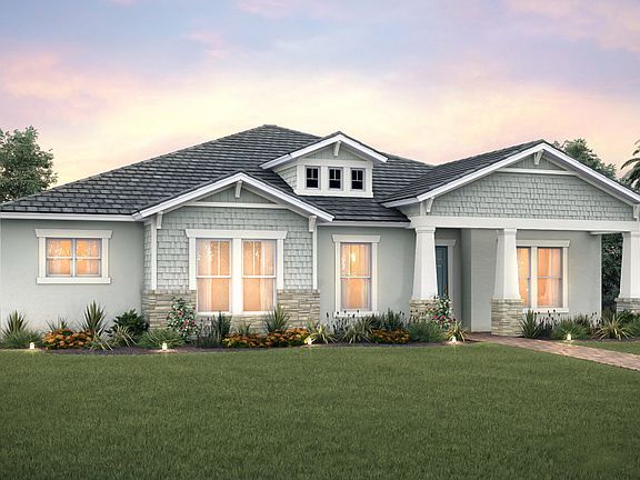 Elevation C2B with stone