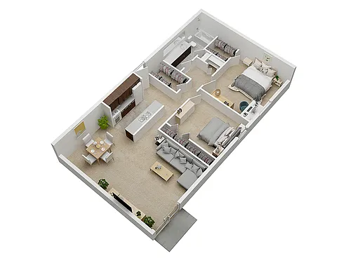 Floor plan The Au Sable