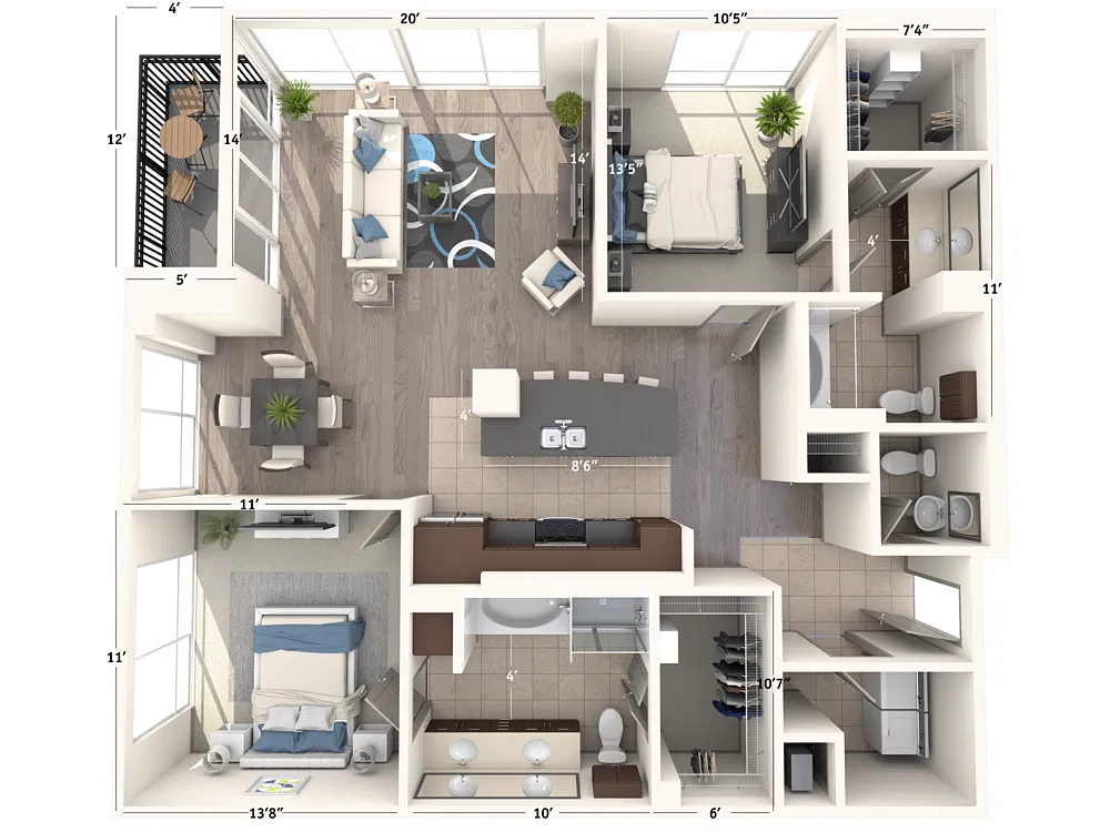 Floor plan B2C