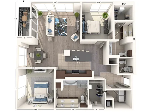 Floor plan B2C