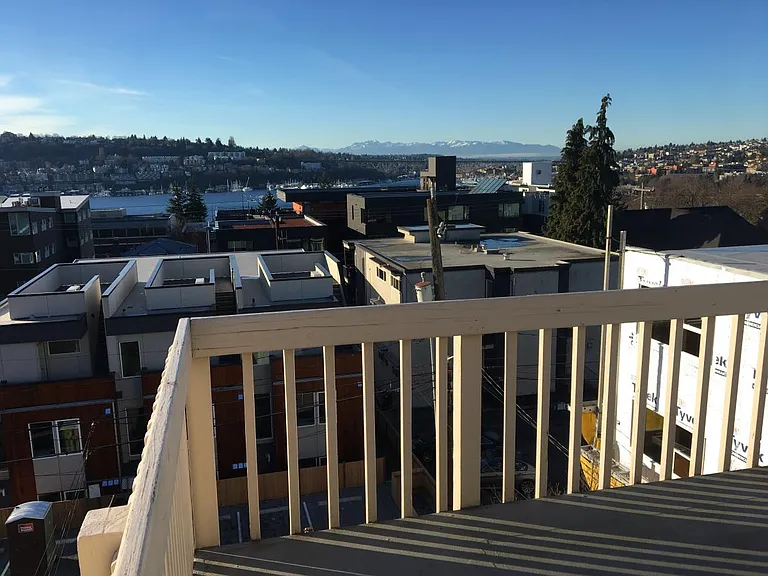 Deck view to Olympics