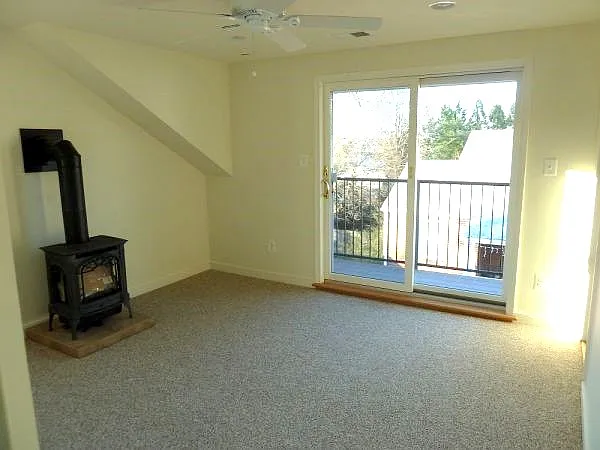 Living room before furniture
