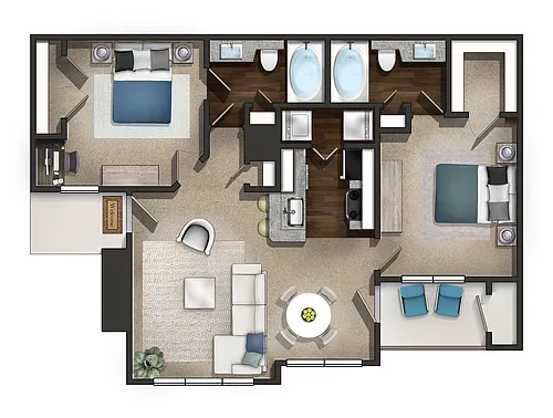 Floor plan Kingsley