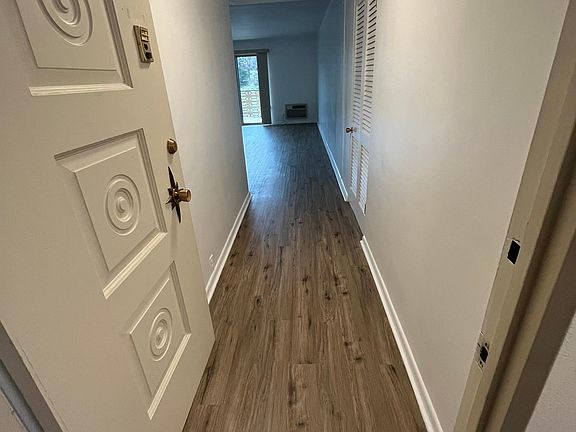 Entry with large storage closet on right side