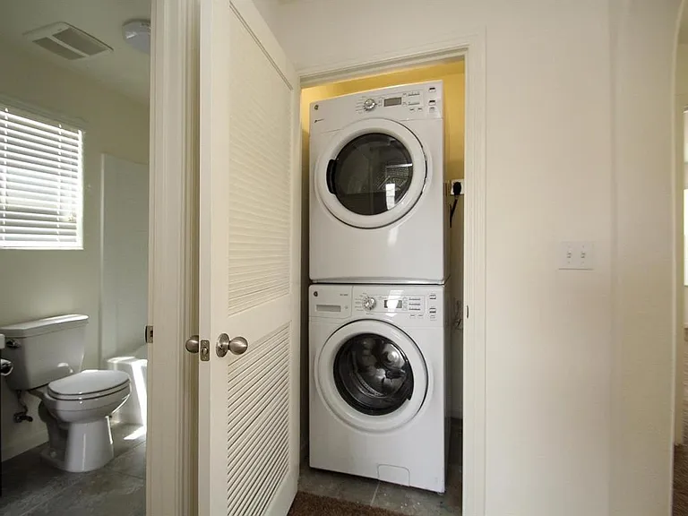 Upstairs laundry room