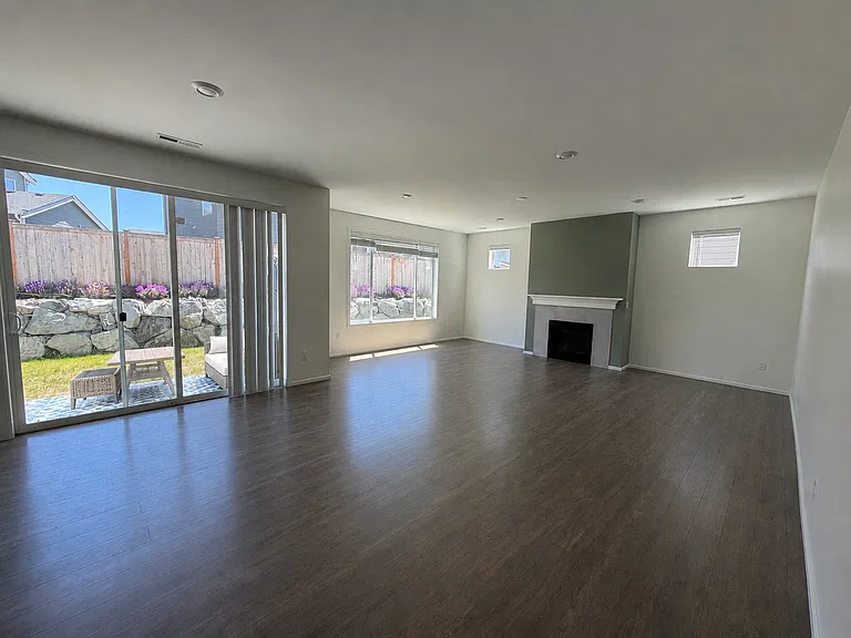 Living Room and Gas Fireplace