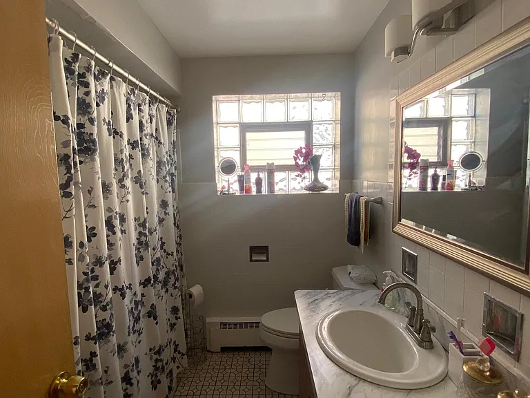 One Full Bathroom