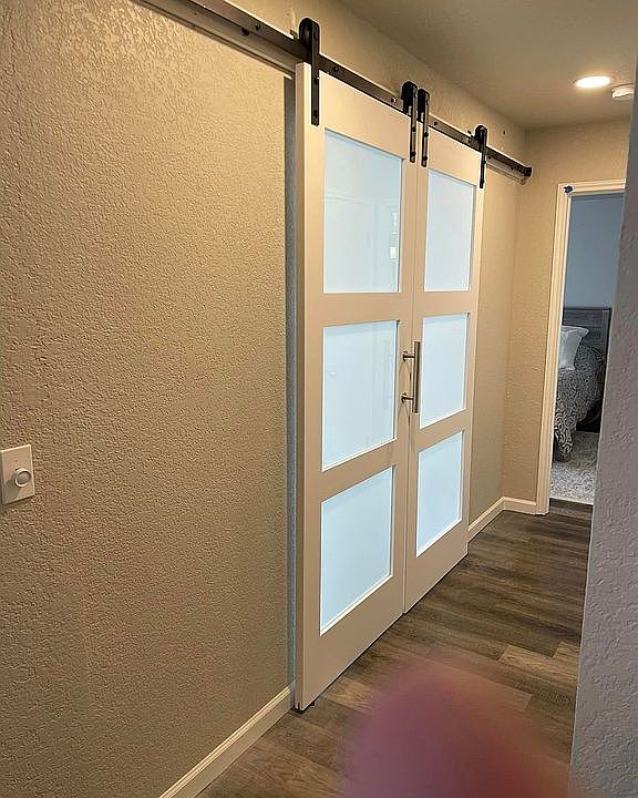 Door to office/bedroom 