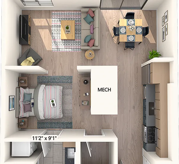 W-B4 floor plan Miscela