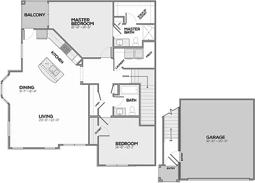 Floor plan Logan