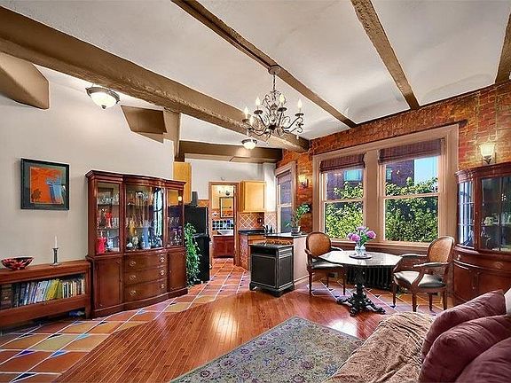 Living room & kitchen