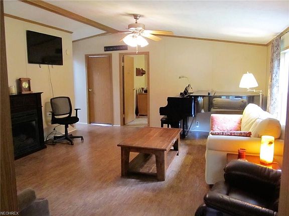 View from Laundry Room entering 18X16 Living Room.