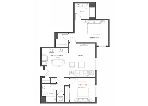 Floor plan D2