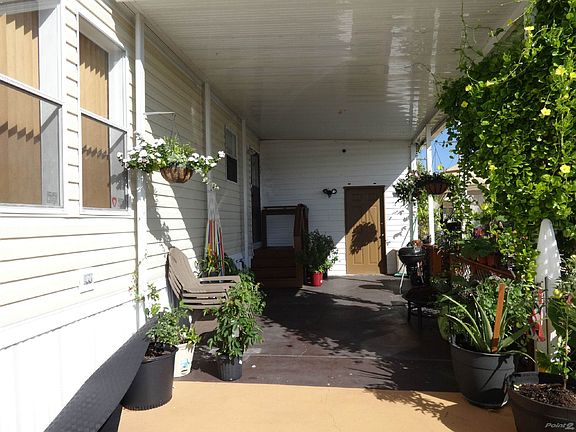 Other side entrance to home