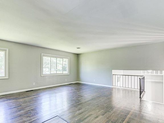 View of open and bright upstairs living space